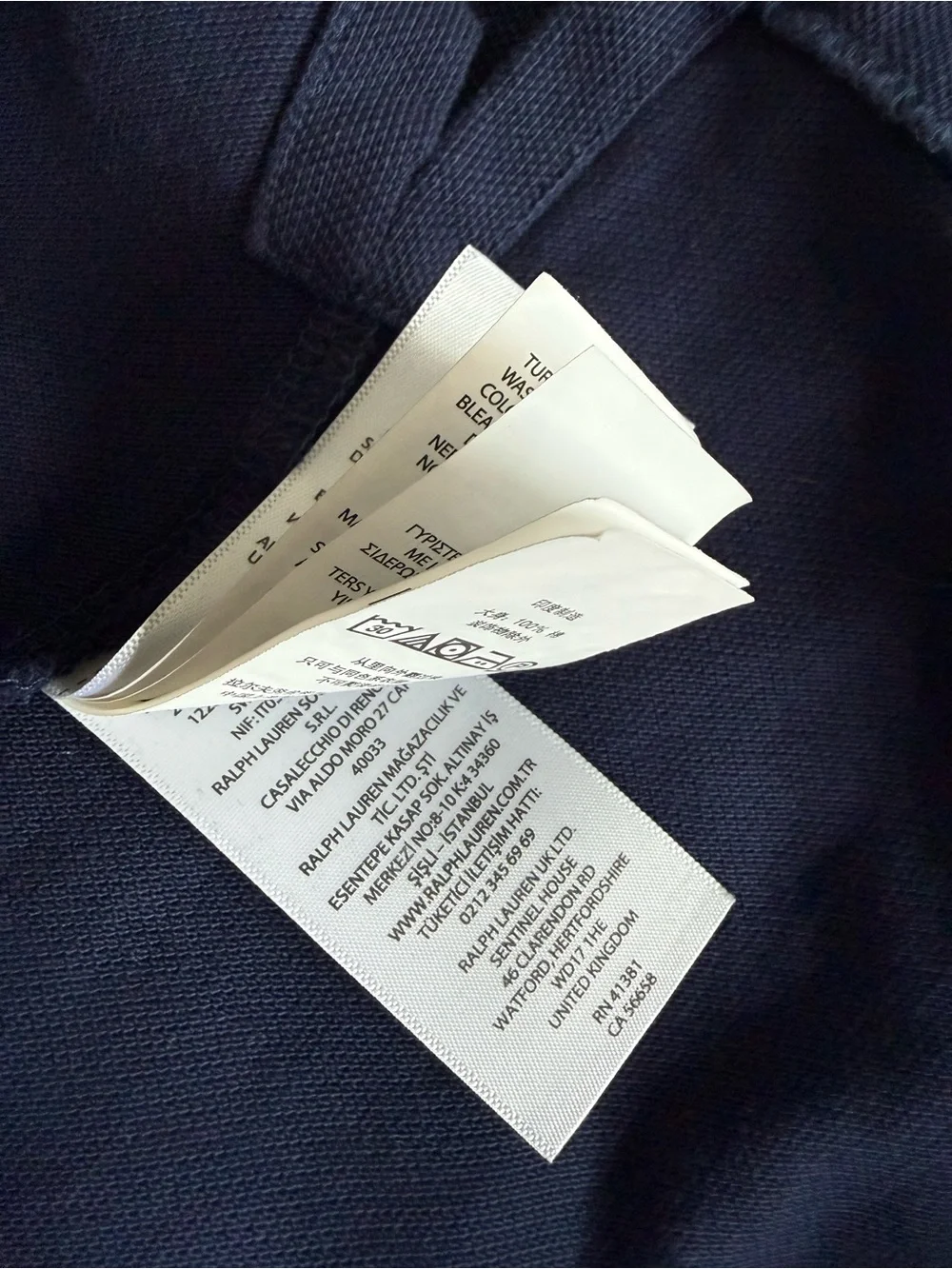 Ralph Lauren worn time